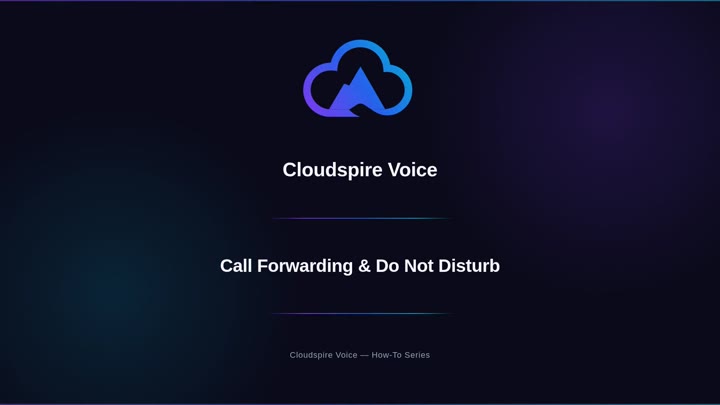 Watch: Call Forwarding & Do Not Disturb