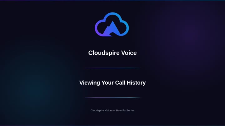Watch: Viewing Your Call History